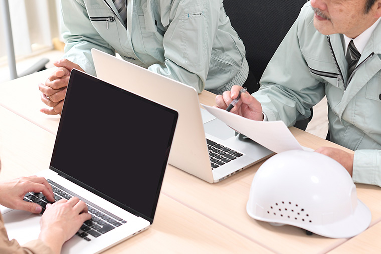 左官工事の流れ