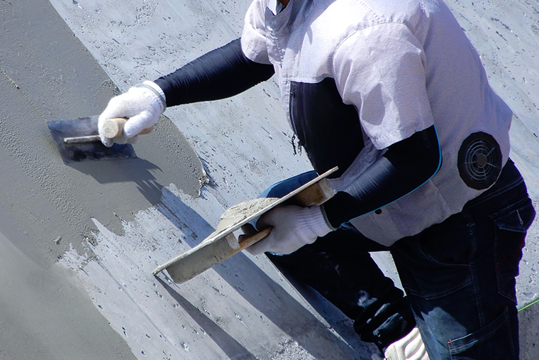 左官工事の流れ